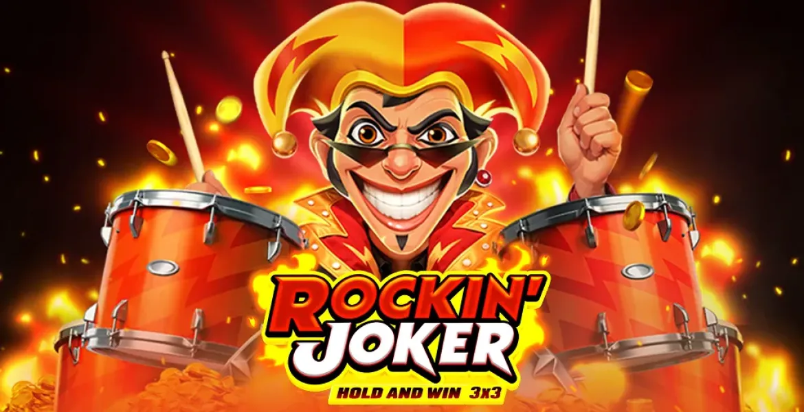 Play in Rockin' Joker: Hold and Win Pokie Review for free now | AusPokies