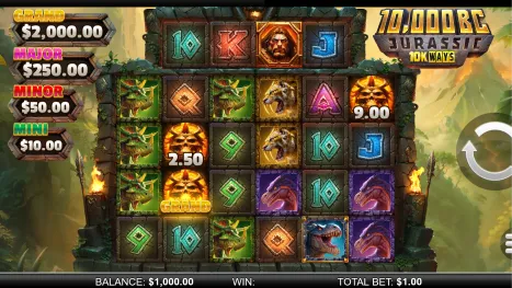 10,000 BC Jurassic 10K Ways Pokie Review