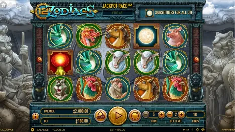 12 Zodiacs Pokie Review