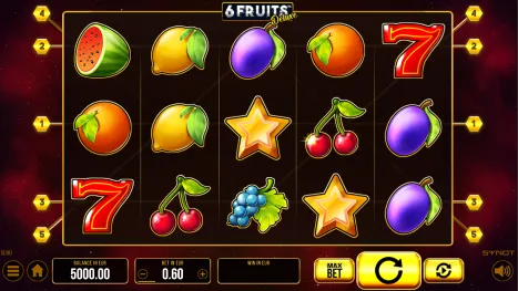 6 Fruits Deluxe Pokie Review