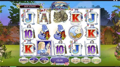 Adventures in Wonderland Deluxe Pokie Review