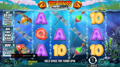 Big Bass Bonanza Hold & Spinner Pokie Review
