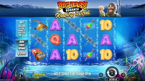 Big Bass Bonanza: Keeping it Reel Pokie Review