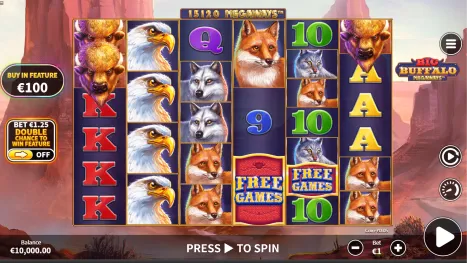 Big Buffalo Megaways Pokie Review