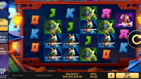 Bushido Bounty Pokie Review