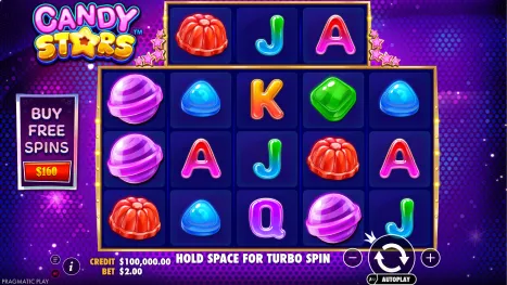 Candy Stars Pokie Review