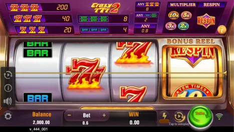 Crazy777 2 Pokie Review