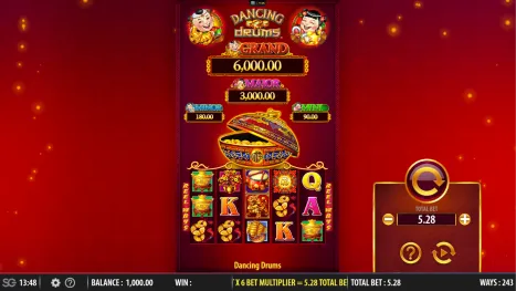 Dancing Drums Pokie Review