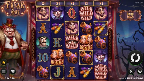 Freak Out Pokie Review