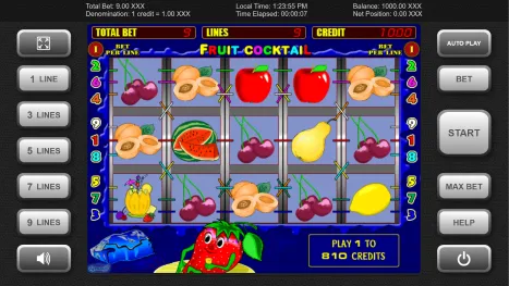 Fruit Cocktail Pokie Review
