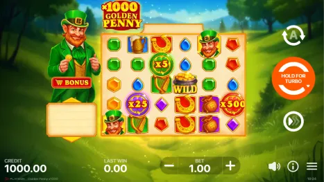 Golden Penny x1000 Pokie Review