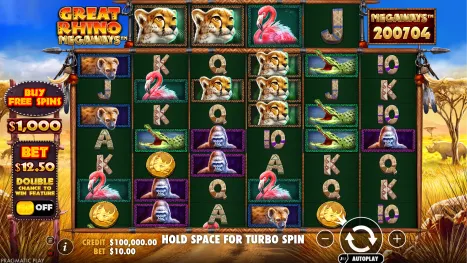 Great Rhino Megaways Pokie Review