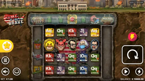 Home of the Brave Pokie Review