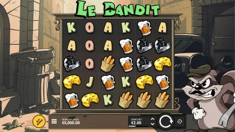 Le Bandit Pokie Review