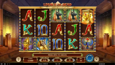Legacy of Dead Pokie Review
