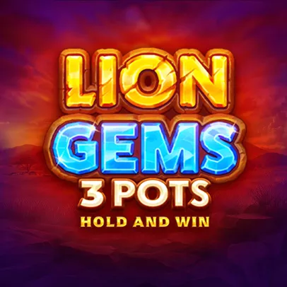 Lion Gems 3 Pots: Hold and Win