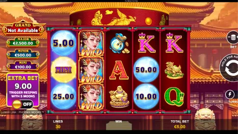 Lunar Link: Phoenix Moons Pokie Review