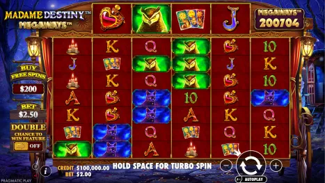 Madame Destiny Megaways Pokie Review