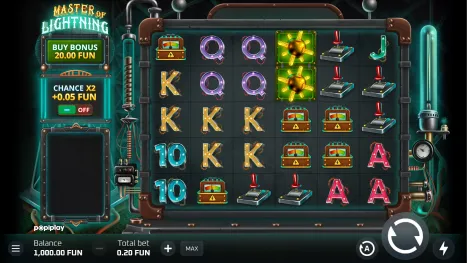 Master of Lightning Pokie Review