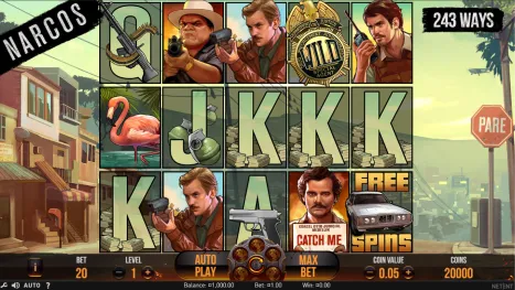 Narcos Pokie Review