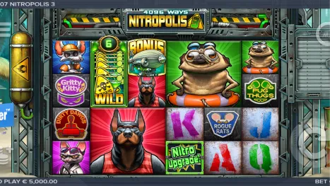 Nitropolis 3 Pokie Review