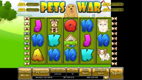 Pets War Pokie Review