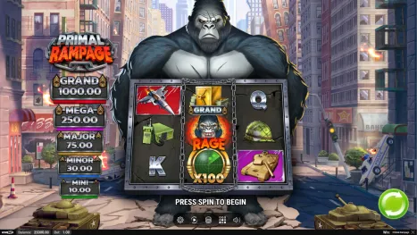 Primal Rampage Pokie Review