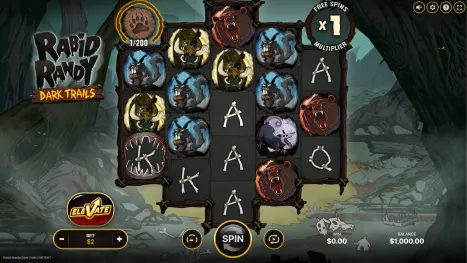 Rabid Randy Dark Trails Pokie Review
