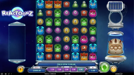 Reactoonz Pokie Review