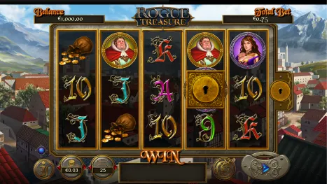 Rogue Treasure Pokie Review