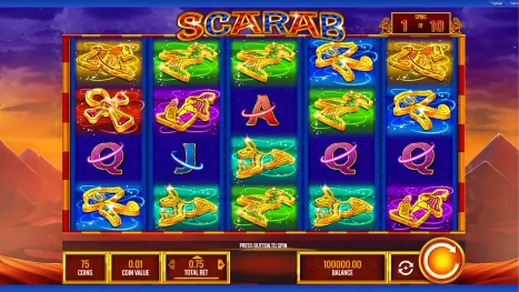 Scarab Pokie Review