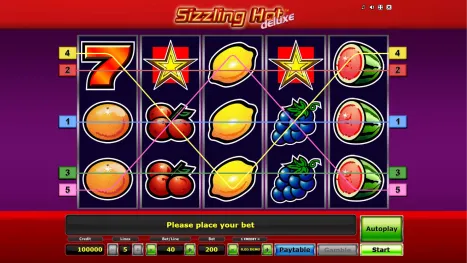 Sizzling Hot Deluxe Pokie Review
