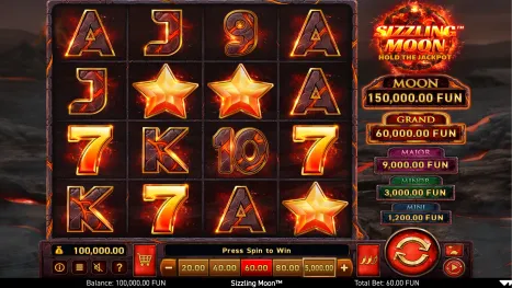 Sizzling Moon Pokie Review