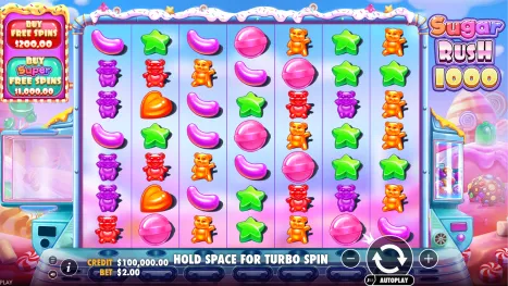 Sugar Rush 1000 Pokie Review