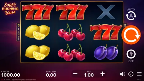 Super Burning Wins: Classic 5 Lines Pokie Review