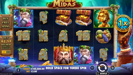 The Hand of Midas Pokie Review