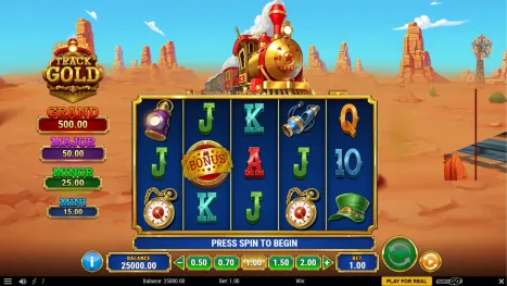 Track n’ Gold Pokie Review
