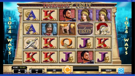 Treasures of Troy Pokie Review