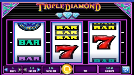 Triple Diamond Pokie Review