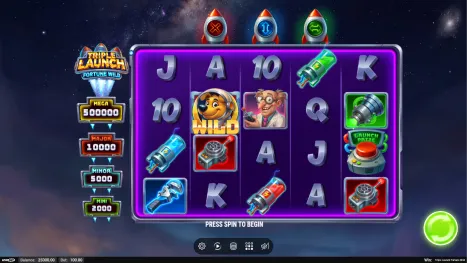 Triple Launch Fortune Wild Pokie Review