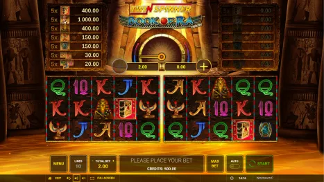 Twin Spinner Book of Ra Deluxe Pokie Review