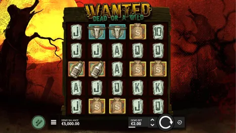 Wanted Dead or a Wild Pokie Review
