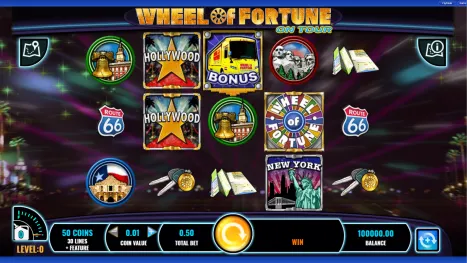 Wheel of Fortune On Tour Pokie Review