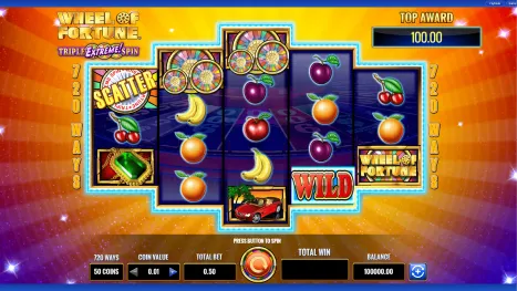Wheel of Fortune Triple Extreme Spin Pokie Review