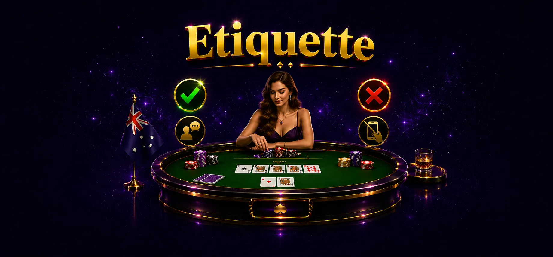 Aussie Poker Etiquette: What Not to Do at the Table