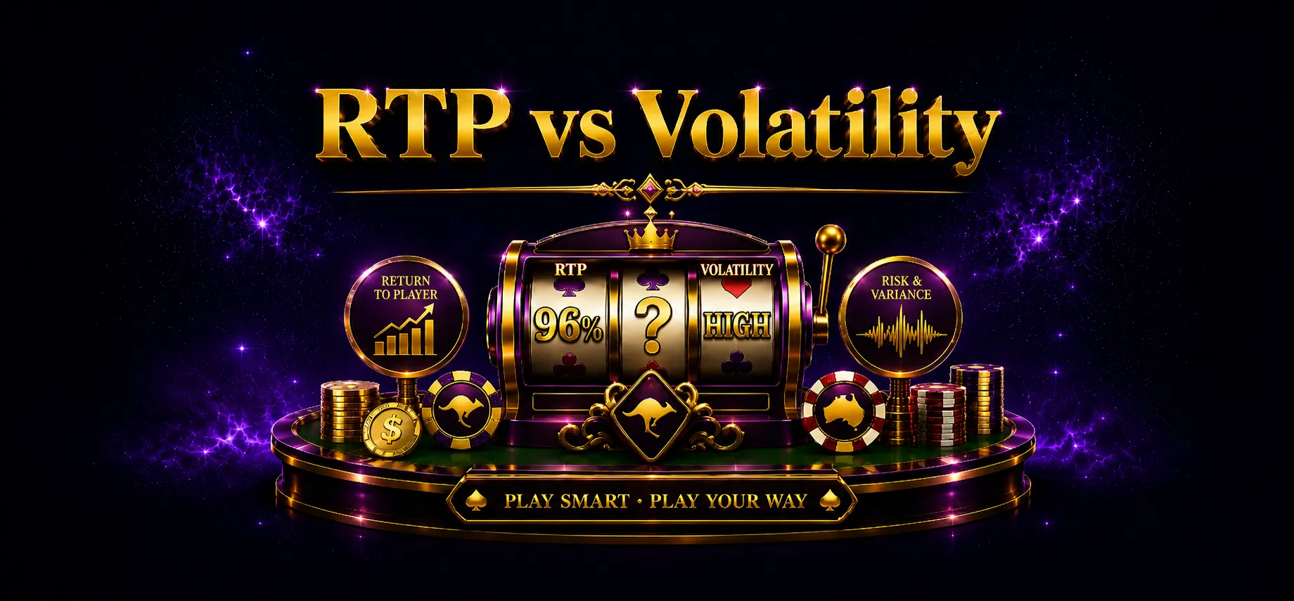RTP vs Volatility: What’s More Important for Aussie Pokies Players?
