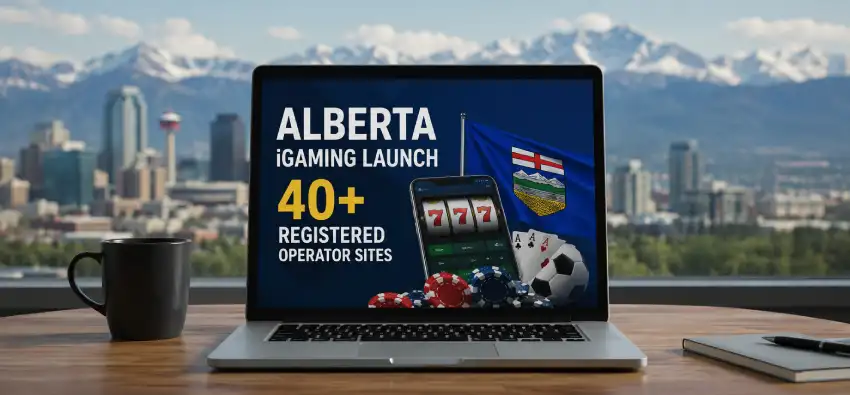 Alberta iGaming Launch Draws 40+ Registered Operator Sites