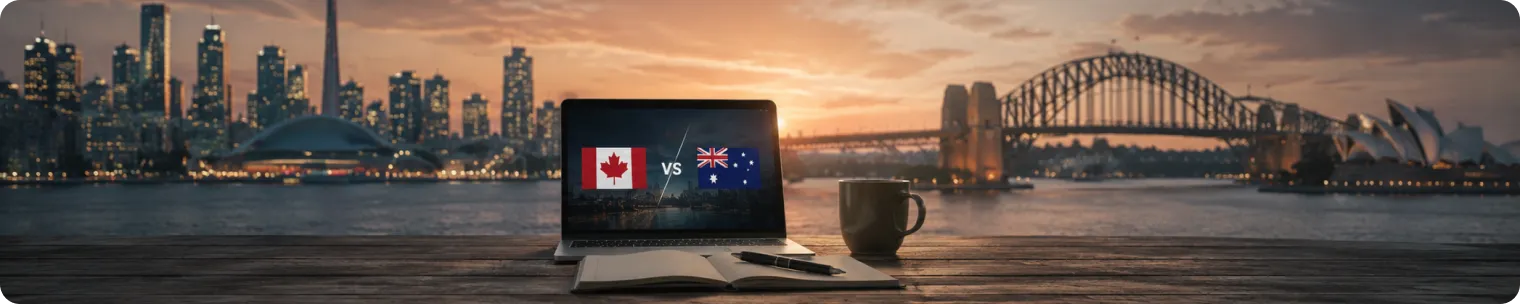 Australia and Alberta gambling policy comparison