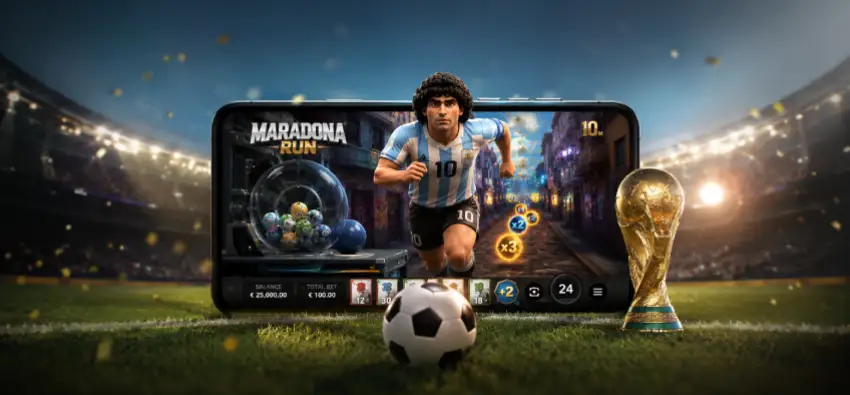 CreedRoomz Launches Maradona Run as World Cup Casino Push Heats Up