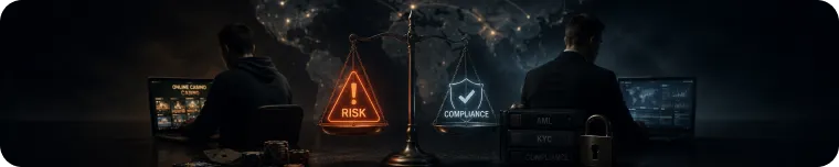 Gambling risk and compliance balance